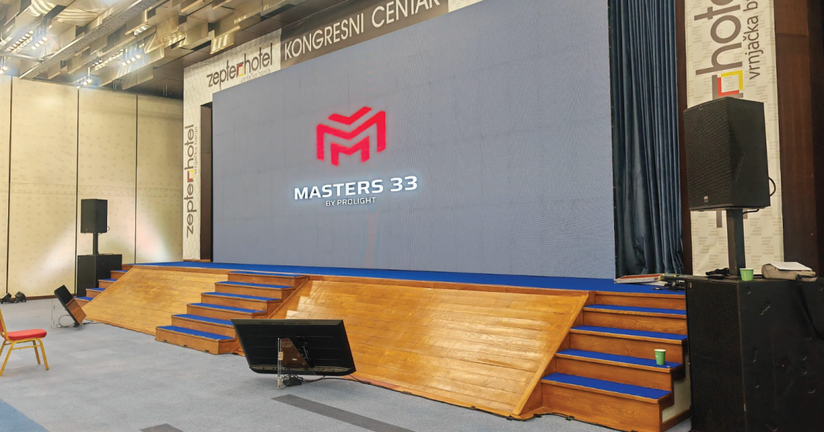 LED ekrani iznajmljivanje za savremene događaje