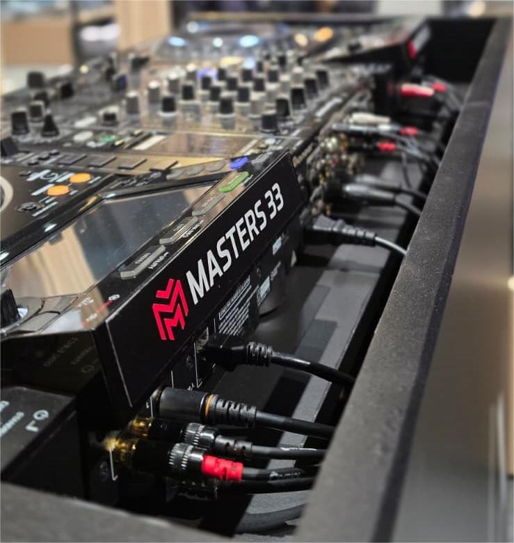 Najam DJ opreme MASTERS33